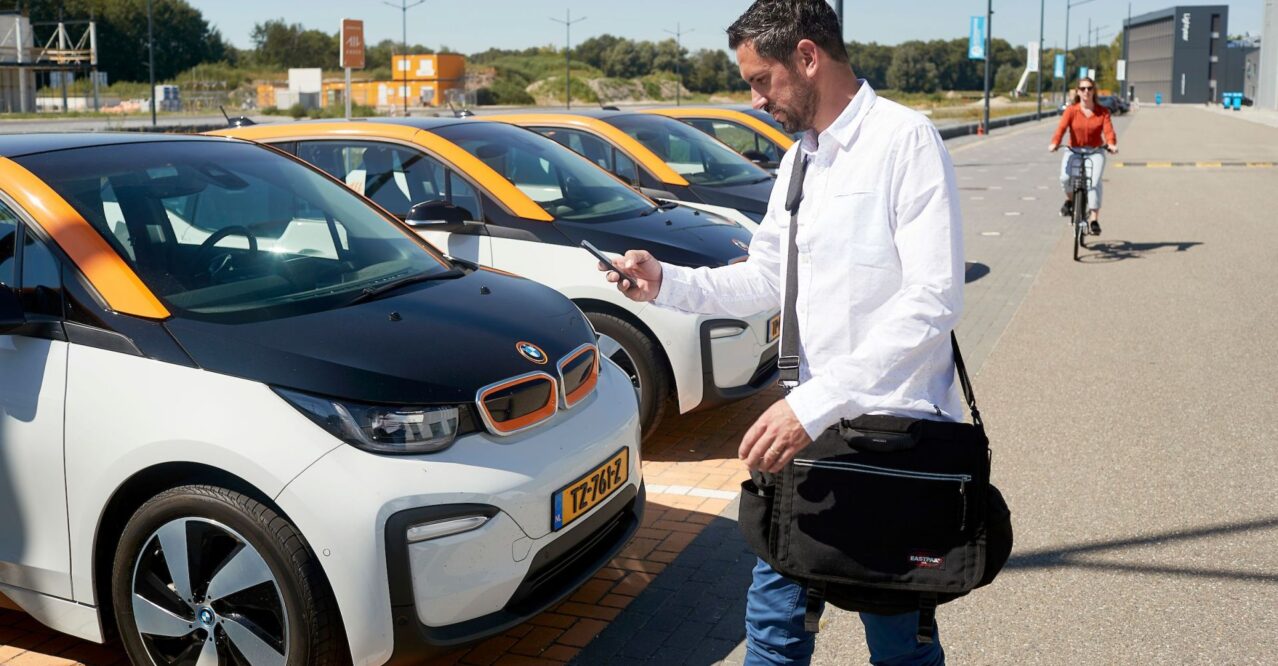 Deelauto openen met smartphone openen