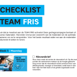 Checklist Fris in je hoofd