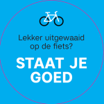 2. Spiegelsticker Fris in je hoofd