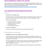 Teksten AAN in het donker