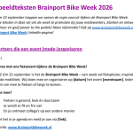 Teksten Brainport Bike Week