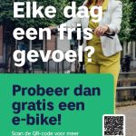 Roll-up banner 2 e-bike probeeractie