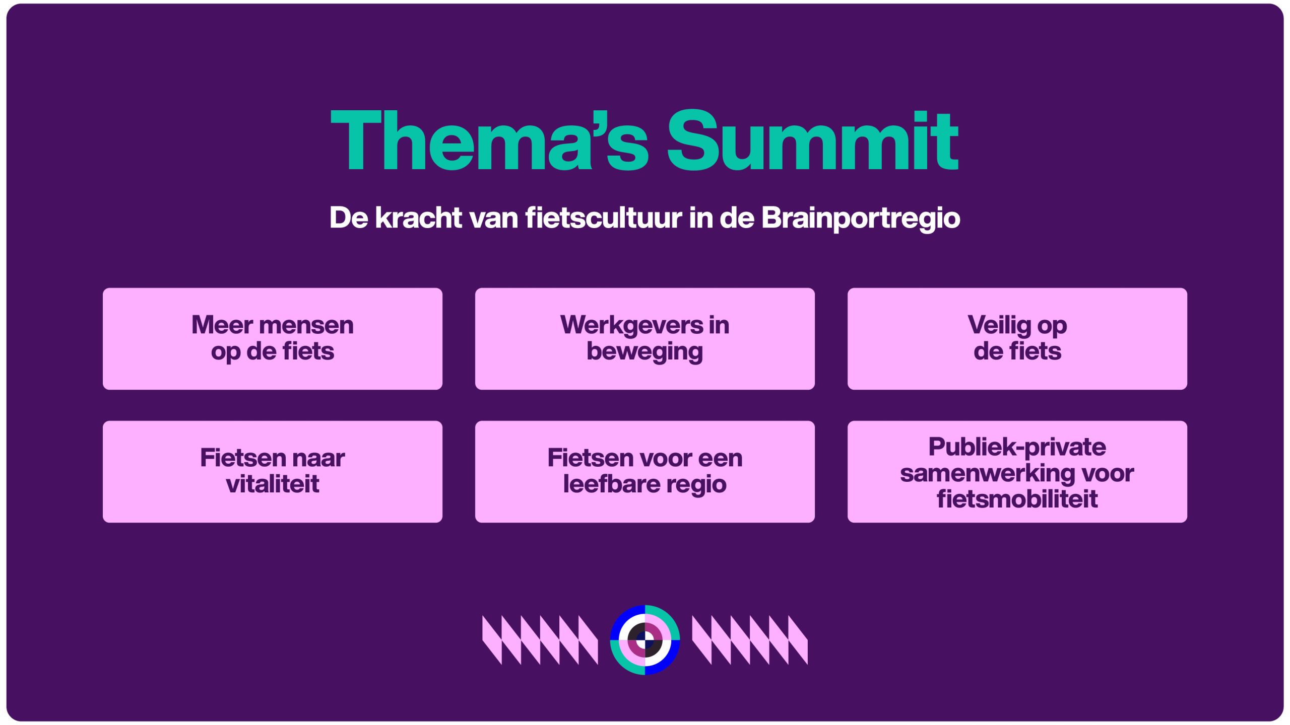 Thema's Summit 2026 - Brainport Bike Week