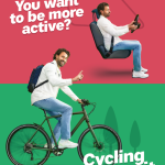 Poster Da's zo gefietst Engels