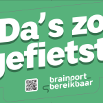 Bord Da's zo gefietst